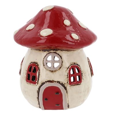 Toadstool House Large Village Pottery